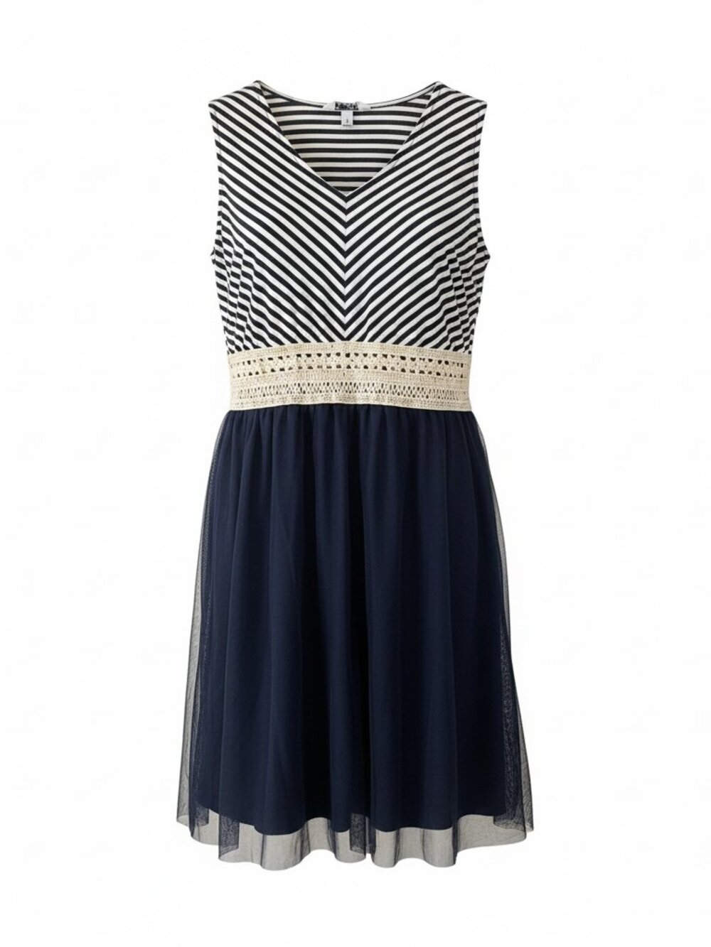 Speechless Women's Sleeveless Tank Fit and Flare Dress Size Large